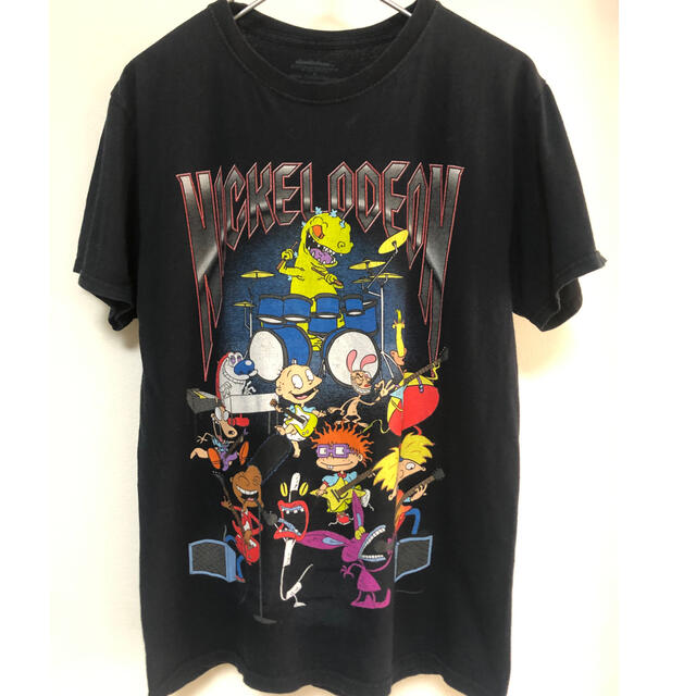 NICKELODEON ニコロデオン Tシャツ プリントTシャツ バックプリント メンズのトップス(Tシャツ/カットソー(半袖/袖なし))の商品写真