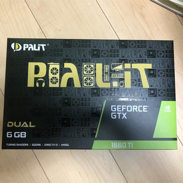 palit GeForce GTX1660Ti DUAL 6GB
