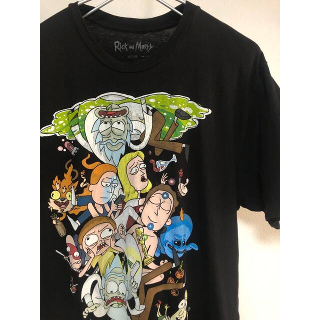 古着 リックアンドモーティ プリントTシャツ  メンズのトップス(Tシャツ/カットソー(半袖/袖なし))の商品写真