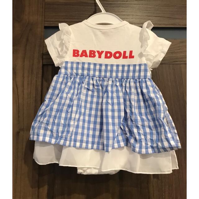 BABYDOLL(ベビードール)のベビードール　ロンパース キッズ/ベビー/マタニティのベビー服(~85cm)(ロンパース)の商品写真