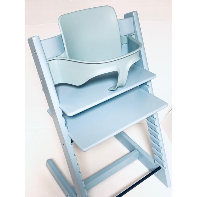 Stokke(ストッケ)のJolie 様【V3ベビーガード・延長グライダー付き】（442）トリップトラップ キッズ/ベビー/マタニティの寝具/家具(その他)の商品写真