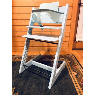 ストッケ(Stokke)のJolie 様【V3ベビーガード・延長グライダー付き】（442）トリップトラップ(その他)