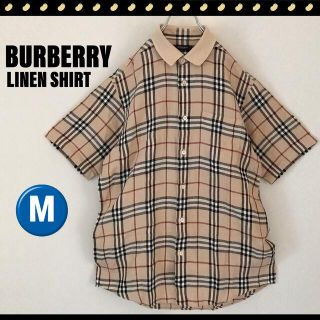 バーバリー(BURBERRY) リネン シャツ(メンズ)の通販 30点 | バーバリー