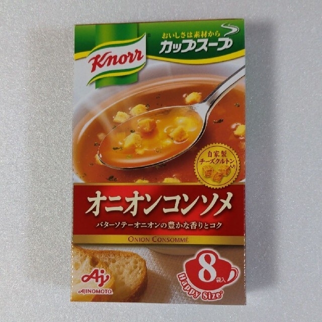 味の素(アジノモト)の【AJINOMOTO　クノールカップスープ　3種24袋】 食品/飲料/酒の加工食品(インスタント食品)の商品写真