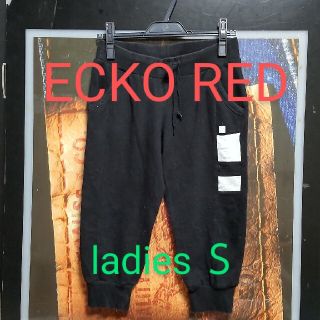 US古着★ECKO RED/S スウェット地 クロップドパンツ(クロップドパンツ)