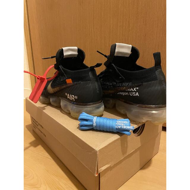 OFF-WHITE(オフホワイト)の★激レア★ナイキ エアヴェイパーマックス オフホワイト ブラック メンズの靴/シューズ(スニーカー)の商品写真