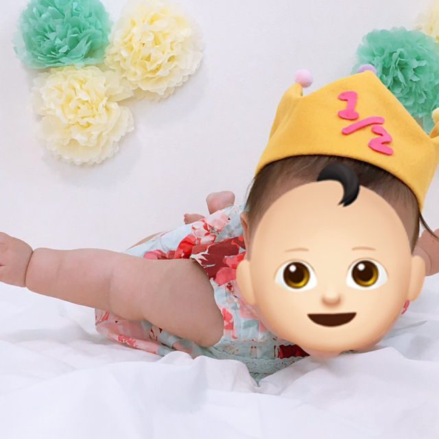babyGAP(ベビーギャップ)のbaby GAP 花柄　ワンピース　6-12ヶ月　 キッズ/ベビー/マタニティのベビー服(~85cm)(ワンピース)の商品写真