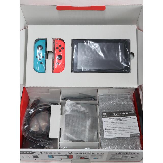 Nintendo Switch(ニンテンドースイッチ)の超美品 Nintendo Switch 本体 ジョイコン Joy-Con 任天堂 エンタメ/ホビーのゲームソフト/ゲーム機本体(家庭用ゲーム機本体)の商品写真