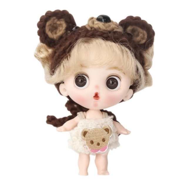 ミニドール 1/12サイズ 10cm bjd 球体関節人形5体セット♪の通販 by