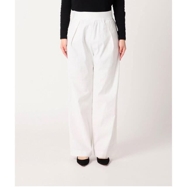 Deuxieme Classe stretch twill2タック パンツ 38 【10%OFF】 48%割引