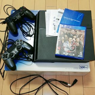 プレイステーション4(PlayStation4)の中古・PlayStation4 本体  プレステ4 本体 500GB(家庭用ゲーム機本体)