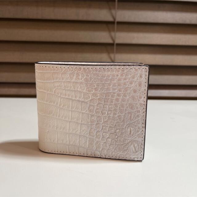 定価25万円⭐️ 新品 クロコダイル ヒマラヤ 二つ折り 財布折り財布