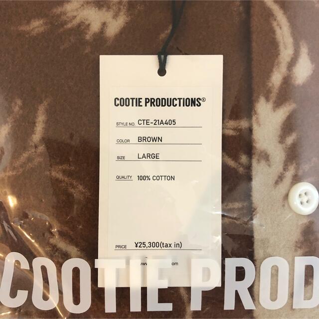 COOTIE(クーティー)のCOOTIE Wolf Print Nel Open Collar Shirt メンズのトップス(シャツ)の商品写真