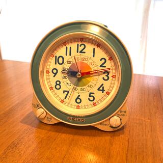 セイコー(SEIKO)の【故障品】SEIKO 知育時計　学習　時計(置時計)