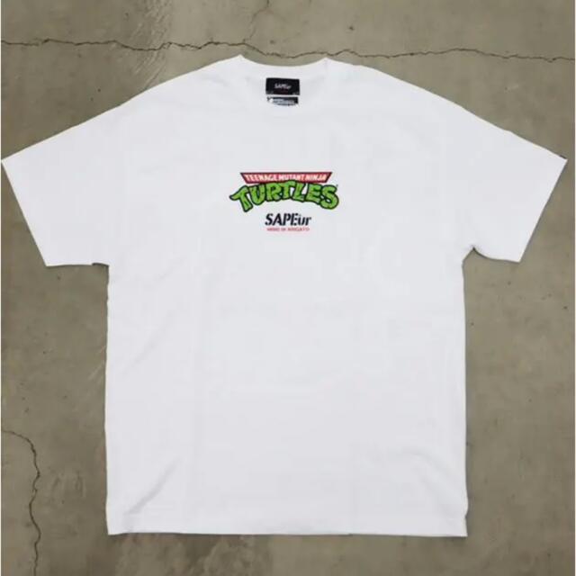 白/XL】Teenage Mutant Turtles x SAPEurの通販 by よっち's shop｜ラクマ