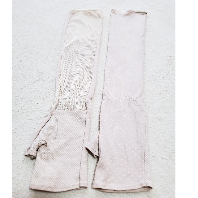 UV手袋ドット柄/綿 レディースのファッション小物(手袋)の商品写真
