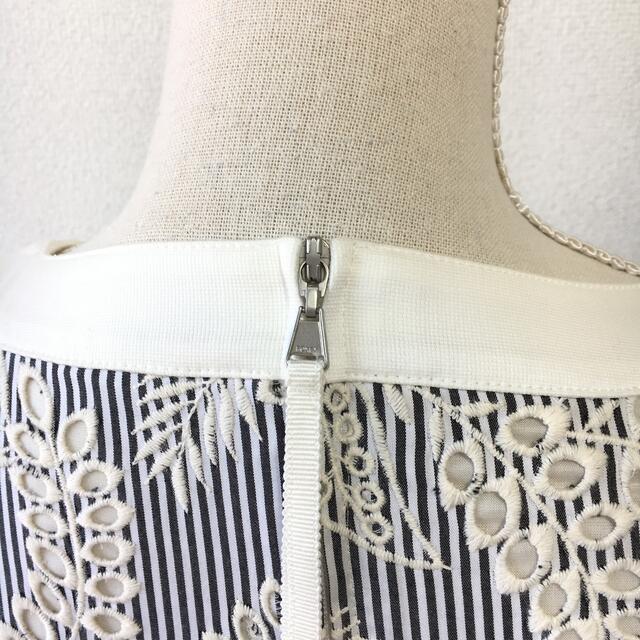 美品 定価14万円 FOXEY フォクシー 刺繍 ドレス ワンピース