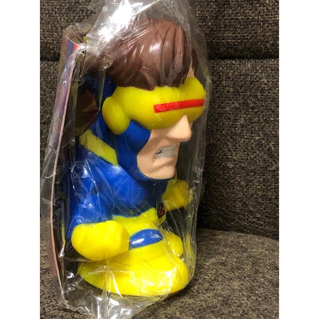 BANPRESTO(バンプレスト)のＸ-MEN サイクロプス　マーベル　ソフビ貯金箱 エンタメ/ホビーのフィギュア(アメコミ)の商品写真