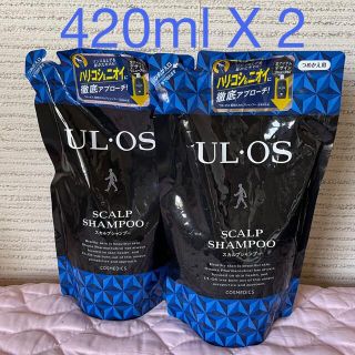 オオツカセイヤク(大塚製薬)のウルオス　UL.OS スカルプシャンプー　メンズ　420ml X 2(シャンプー)