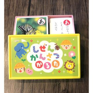 しぜんかるた　中古　幼児(カルタ/百人一首)