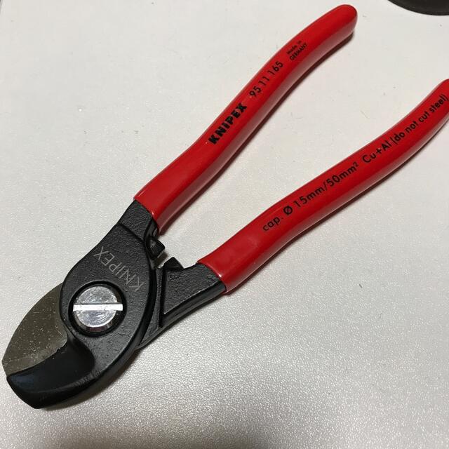 クニペックス (KNIPEX) ワイヤーストリッパー KNIPEX 1362-180 カッティングストリッパー 1362-180 