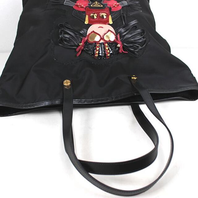PRADA - プラダ トートバッグ ハンドバッグ ブラック ロボット PRADA - プラダ トートバッグ ハンドバッグ ブラック ロボット