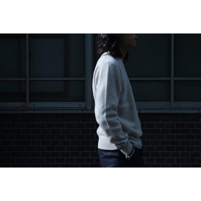 COMOLI コモリ Lamb’s Wool Crew Neck Knit 1