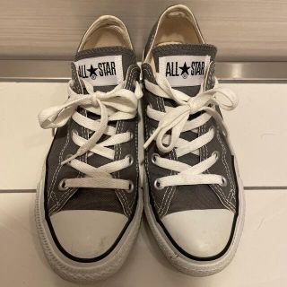 コンバース(CONVERSE)のコンバース　converse グレー　4  23.0(スニーカー)