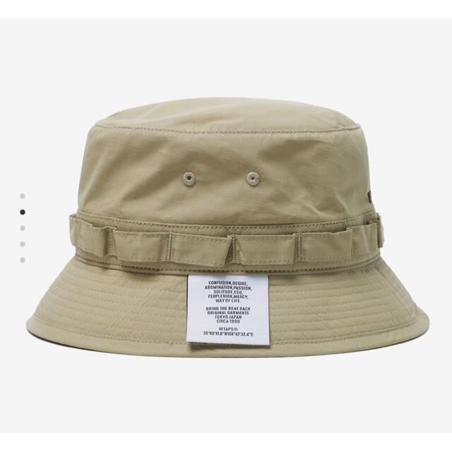 W)taps(ダブルタップス)のWTAPS 2022SS JUNGLE 01 HAT BLACK XLサイズ メンズの帽子(ハット)の商品写真