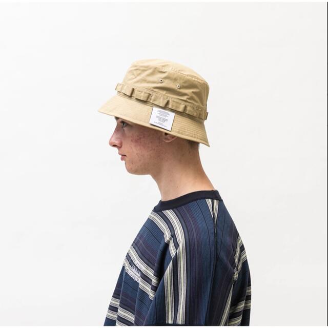 W)taps(ダブルタップス)のWTAPS 2022SS JUNGLE 01 HAT BLACK XLサイズ メンズの帽子(ハット)の商品写真