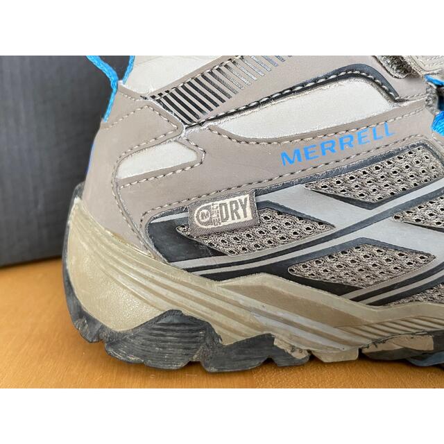 MERRELL(メレル)のメレル キッズ 19cm 防水 ハイキング トレッキング キッズ/ベビー/マタニティのキッズ靴/シューズ(15cm~)(アウトドアシューズ)の商品写真