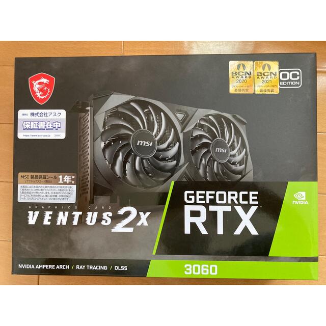 MSI GeForce RTX 3060 VENTUS 2X 12G OC