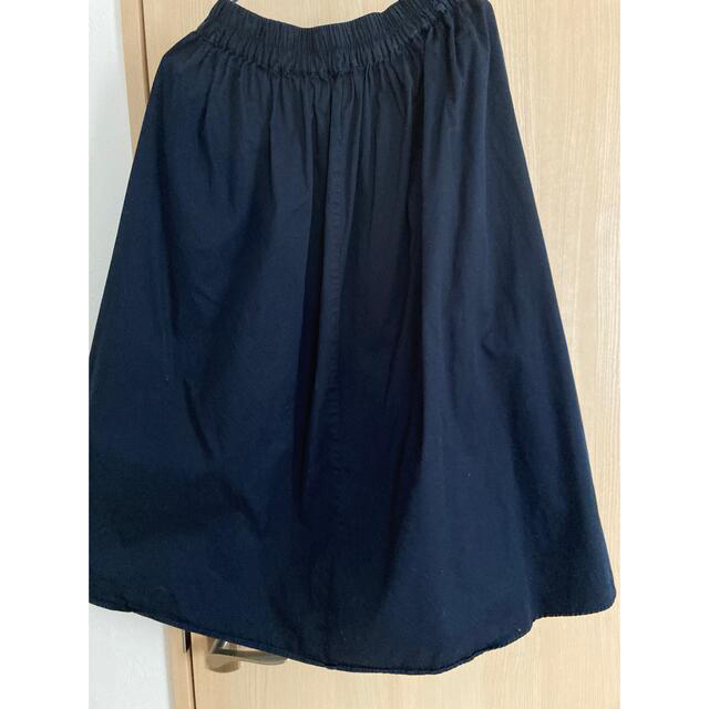chocol raffine robe(ショコラフィネローブ)のネイビー　スカート　chocol raffine robe レディースのスカート(ロングスカート)の商品写真
