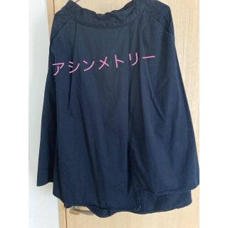 ショコラフィネローブ(chocol raffine robe)のネイビー　スカート　chocol raffine robe(ロングスカート)