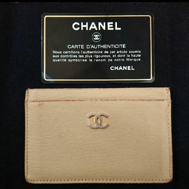 CHANEL(シャネル)のCHANEL CHANEL ココマーク カードケース パスケース 定期入れ 名刺 レディースのファッション小物(名刺入れ/定期入れ)の商品写真