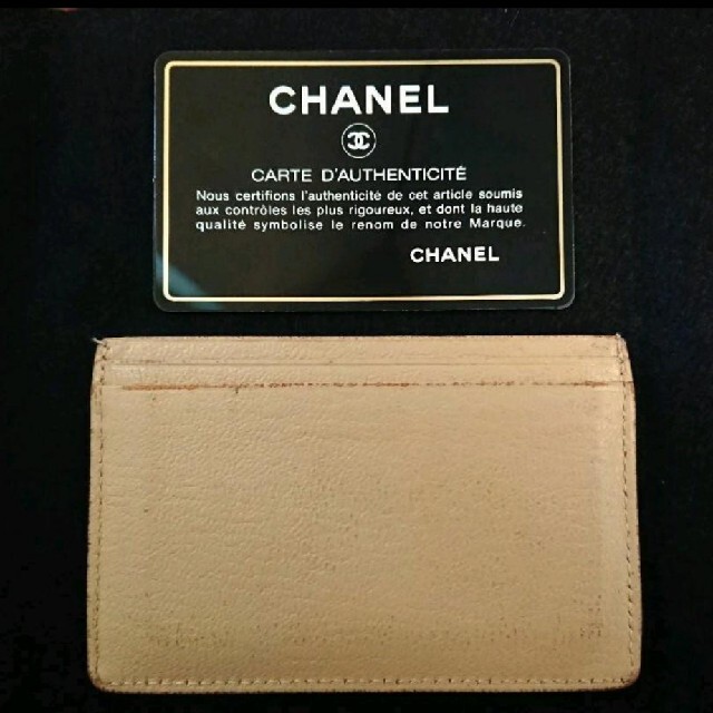 CHANEL(シャネル)のCHANEL CHANEL ココマーク カードケース パスケース 定期入れ 名刺 レディースのファッション小物(名刺入れ/定期入れ)の商品写真