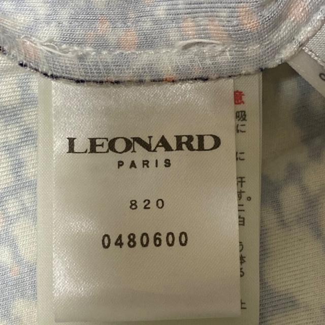 LEONARD - レオナール ワンピース サイズ44 L美品 -の通販 by ブラン ...