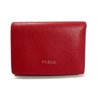 フルラ(Furla)のフルラ 3つ折り財布 - レッド レザー(財布)