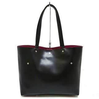 マリークワント(MARY QUANT)のマリークワント トートバッグ - 黒 合皮(トートバッグ)