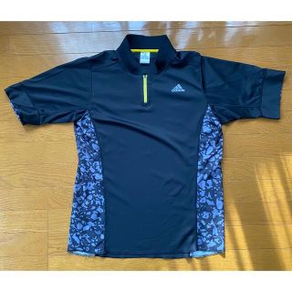 アディダス(adidas)のアディダス adidas  ハーフジップ シャツ XL(Tシャツ/カットソー(半袖/袖なし))