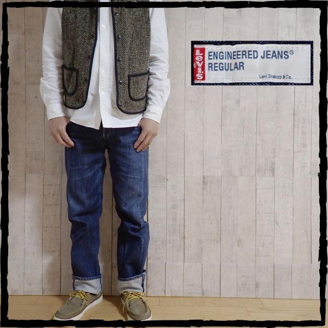 Levis ENGINEERED JEANS REGULAR 日本製 29インチ