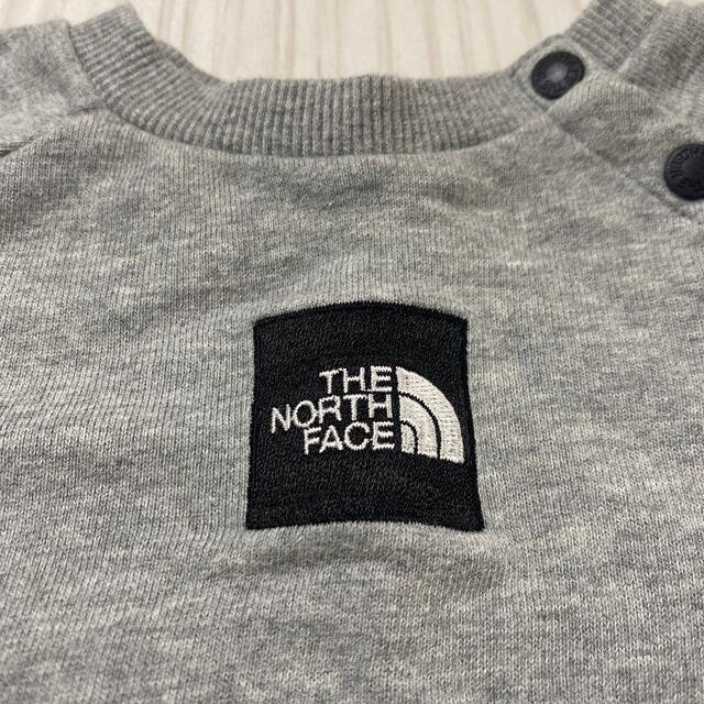THE NORTH FACE(ザノースフェイス)のノースフェイス　キッズ　トレーナー　長袖　80 キッズ/ベビー/マタニティのベビー服(~85cm)(トレーナー)の商品写真