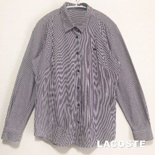 ラコステ(LACOSTE)の【LACOSTE】ラコステ エンジストライプ エンジワニロゴ シャツ(シャツ)