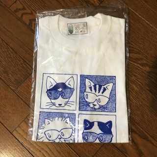 新品 Tシャツ ねこプリント M(Tシャツ/カットソー(半袖/袖なし))