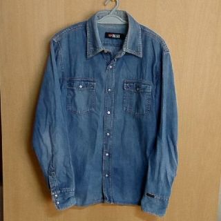 ディーゼル(DIESEL)のディーゼル Ｌサイズ デニム シャツ(シャツ)