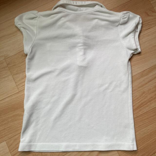ベルメゾン(ベルメゾン)のベルメゾン　半袖ポロシャツ キッズ/ベビー/マタニティのキッズ服女の子用(90cm~)(Tシャツ/カットソー)の商品写真