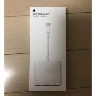 アップル(Apple)の【Apple純正品】USB-C Digital AV Multiportアダプタ(PC周辺機器)