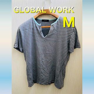 グローバルワーク(GLOBAL WORK)のグローバルワーク Tシャツ メンズ Mサイズ(Tシャツ/カットソー(半袖/袖なし))