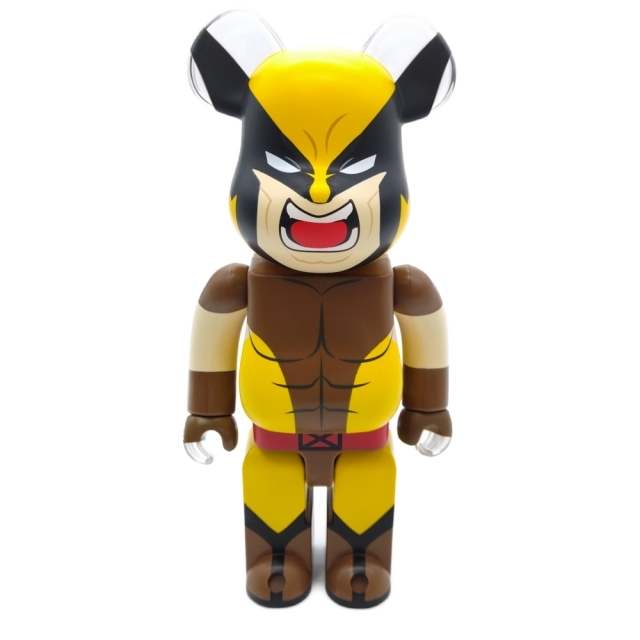 400%備考MEDICOM TOY メディコムトイ BE@RBRICK 400% Happyくじ MARVEL X-MEN SP賞 ウルヴァリン ベアブリック ハッピークジ マーベル エックスメン