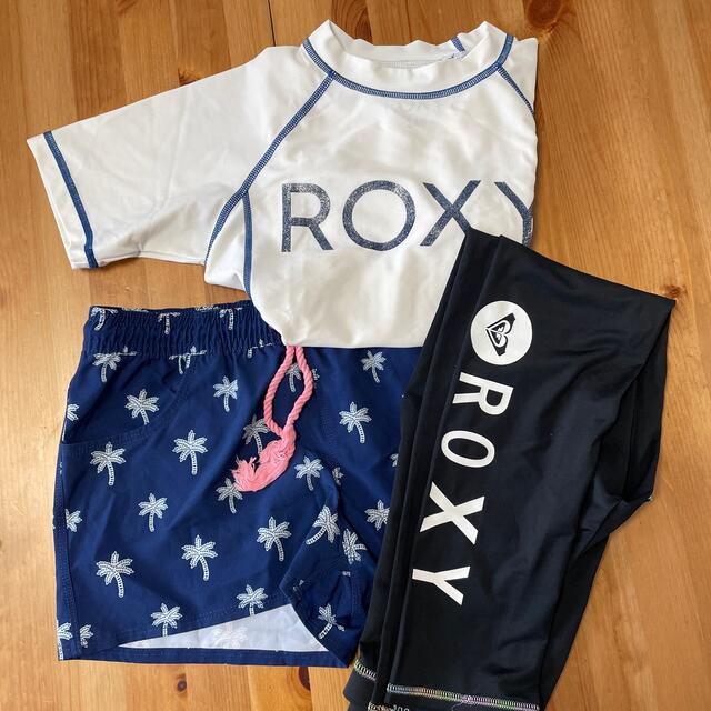 Roxy(ロキシー)のROXY 140 ラッシュカード レギンス　セットで キッズ/ベビー/マタニティのキッズ服女の子用(90cm~)(その他)の商品写真